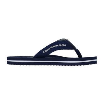 Calvin Klein Klipklapper - Logo Print - Blå