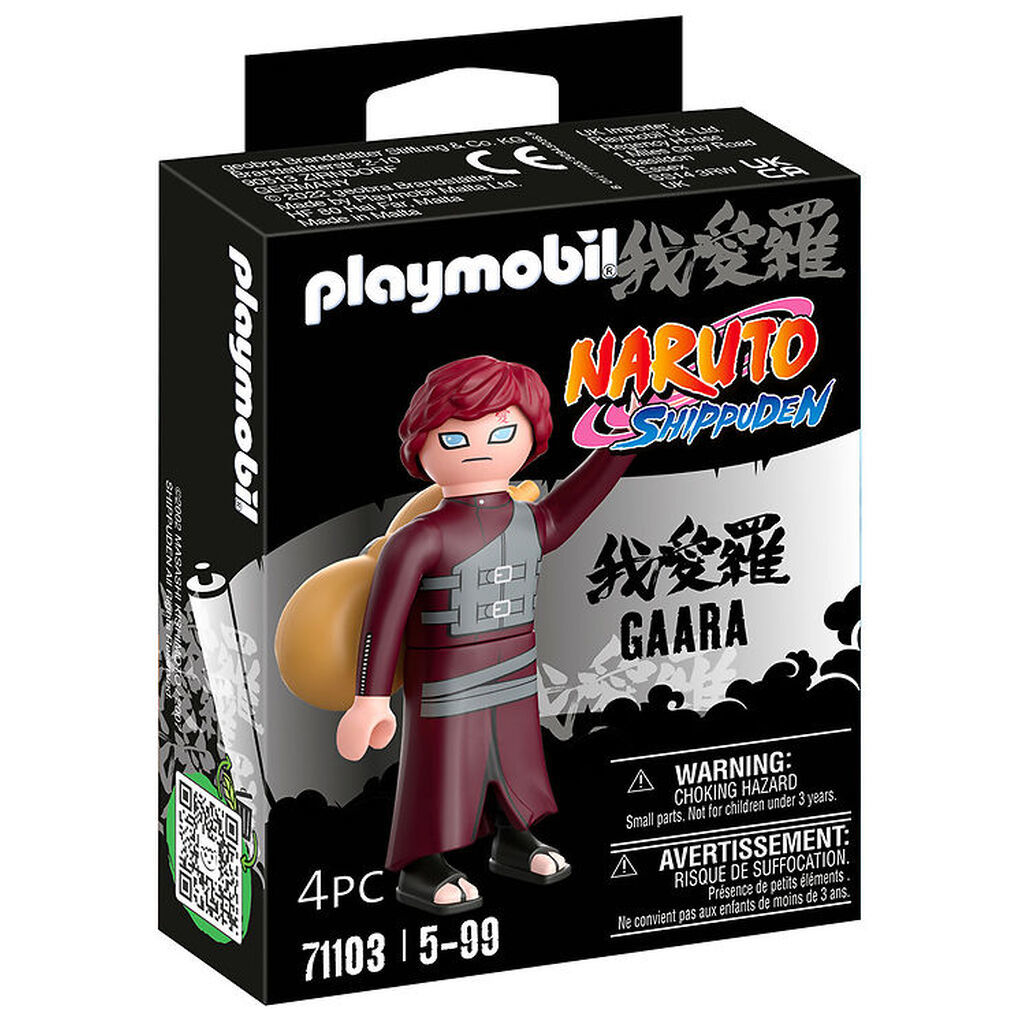 Playmobil Naruto - Gaara - 71103 - 4 Dele