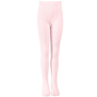 Melton Strømpebukser, Rosa m. hjerter