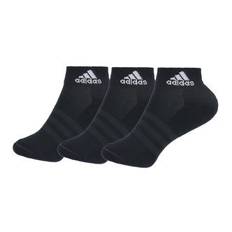 adidas Performance Ankelstrømper - 3-pak - Sort m. Hvid