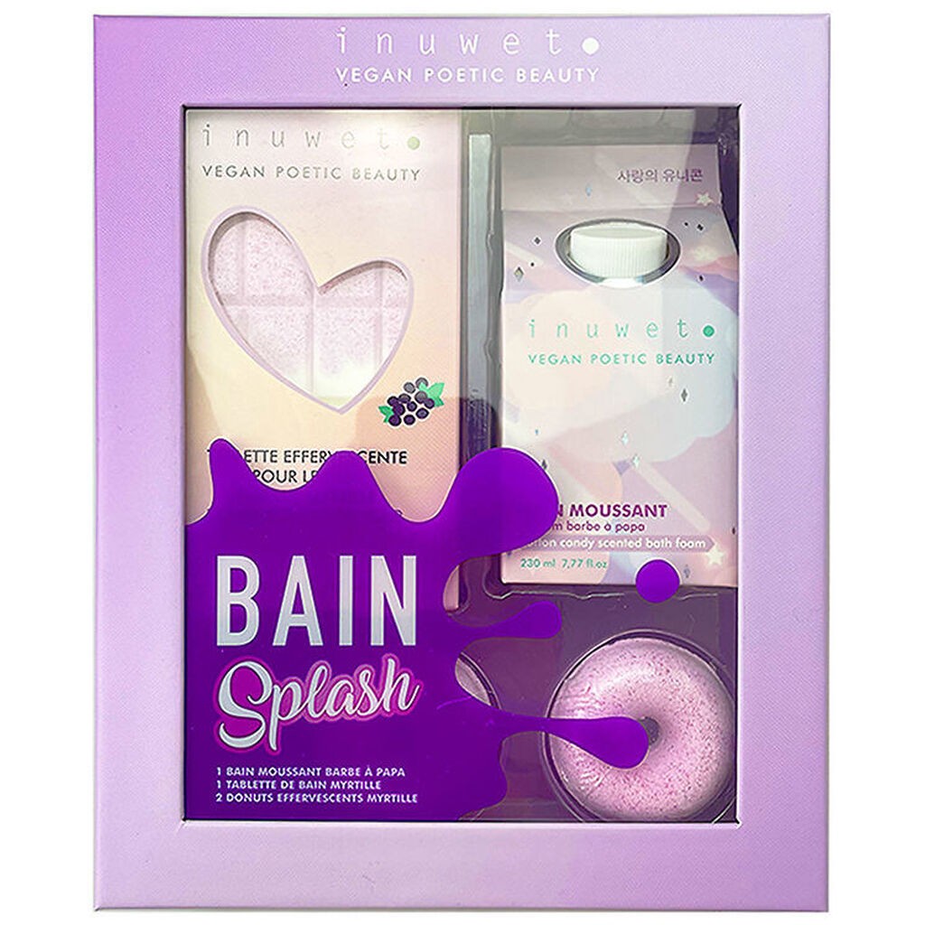 Inuwet Gavesæt - Splash Bath - Blueberry