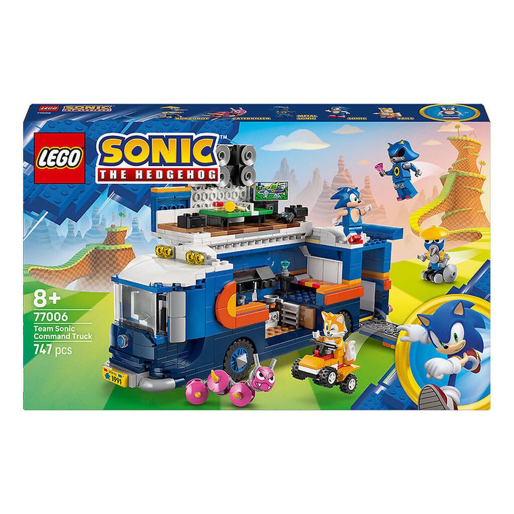 LEGOÂ® Sonic The Hedgehog - Team Sonics Kommandovogn 77006 - 747