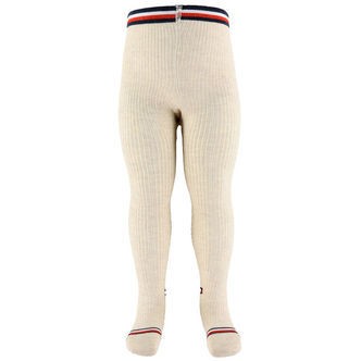 Tommy Hilfiger Strømpebukser - Ecru Melange