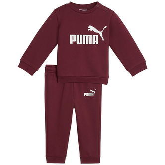 Puma Sweatsæt - Minicats ESS Crew - Ruby Shimmer