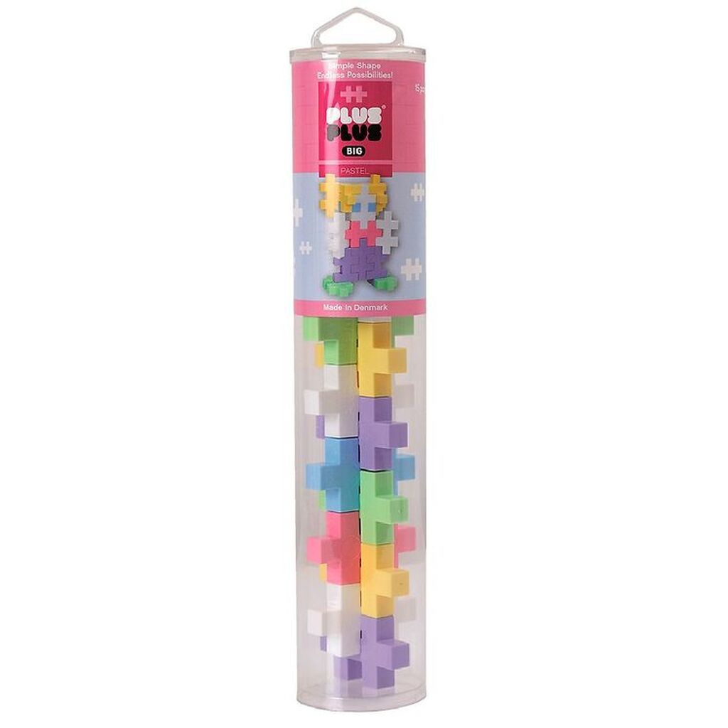 Plus-Plus Big - Pastel - 15stk