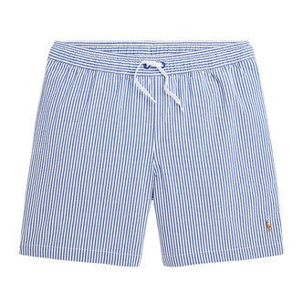 Polo Ralph Lauren Badeshorts - Travlr - Blå/Hvid