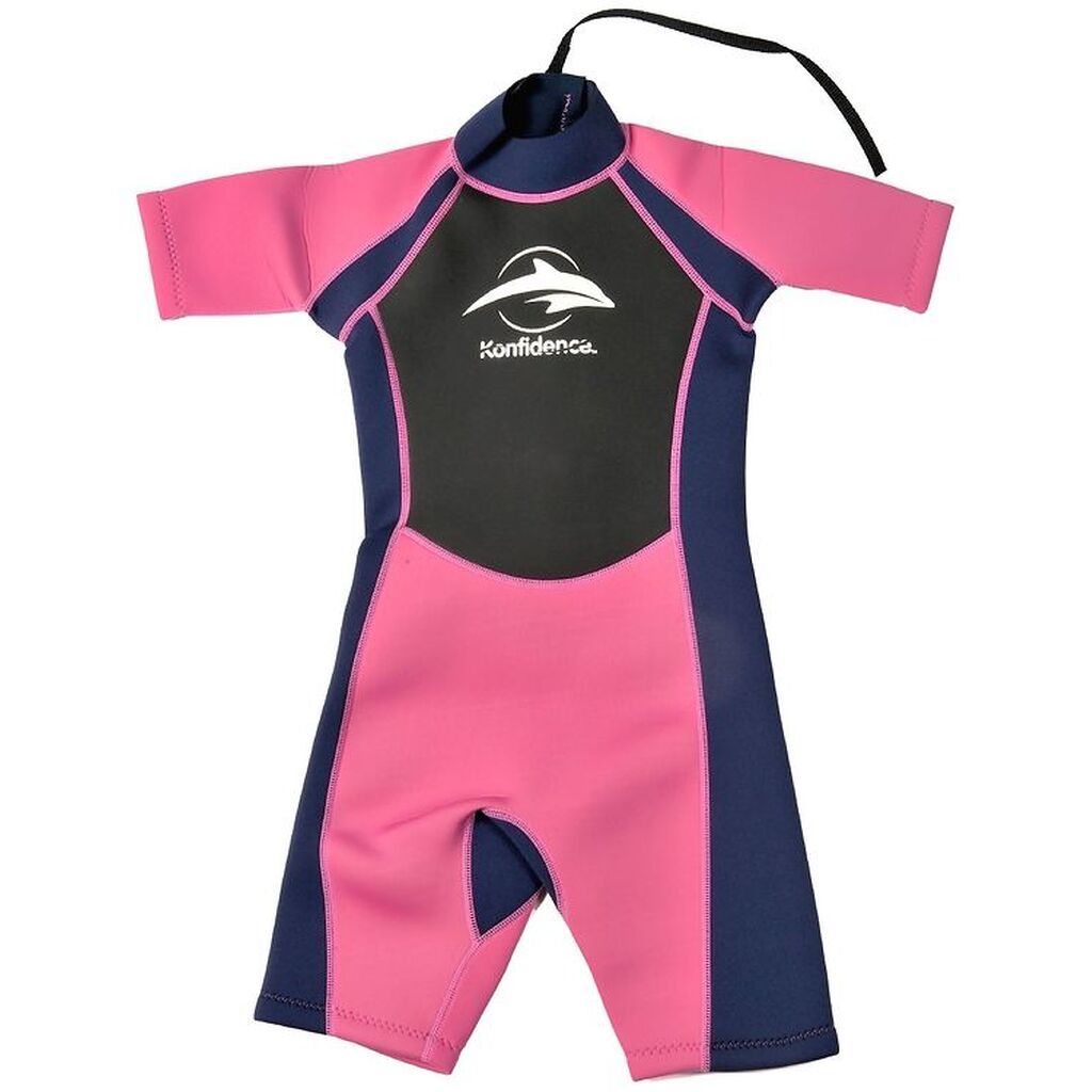 Konfidence Våddragt - Shorty - Pink