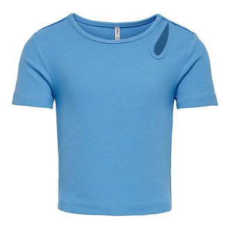 Kids Only T-shirt - Noos - Rib - KogNessa - Azure Blue
