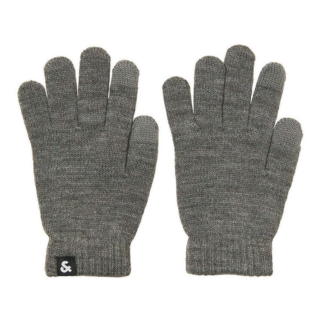 Jack & Jones Handsker - Strik - Noos - JacBarry - Grey Melange