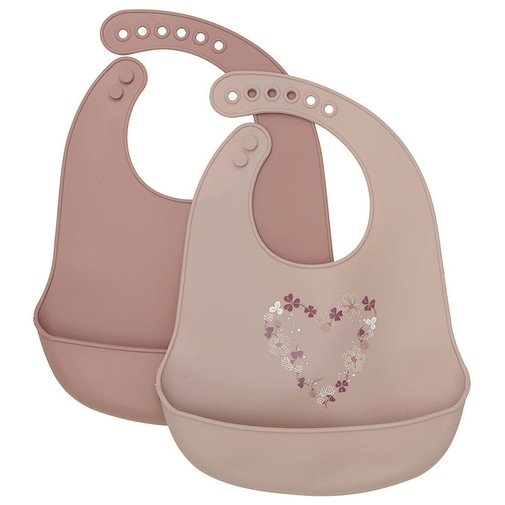 CeLaVi Hagesmæk - 2-pak - Silikone - Burlwood