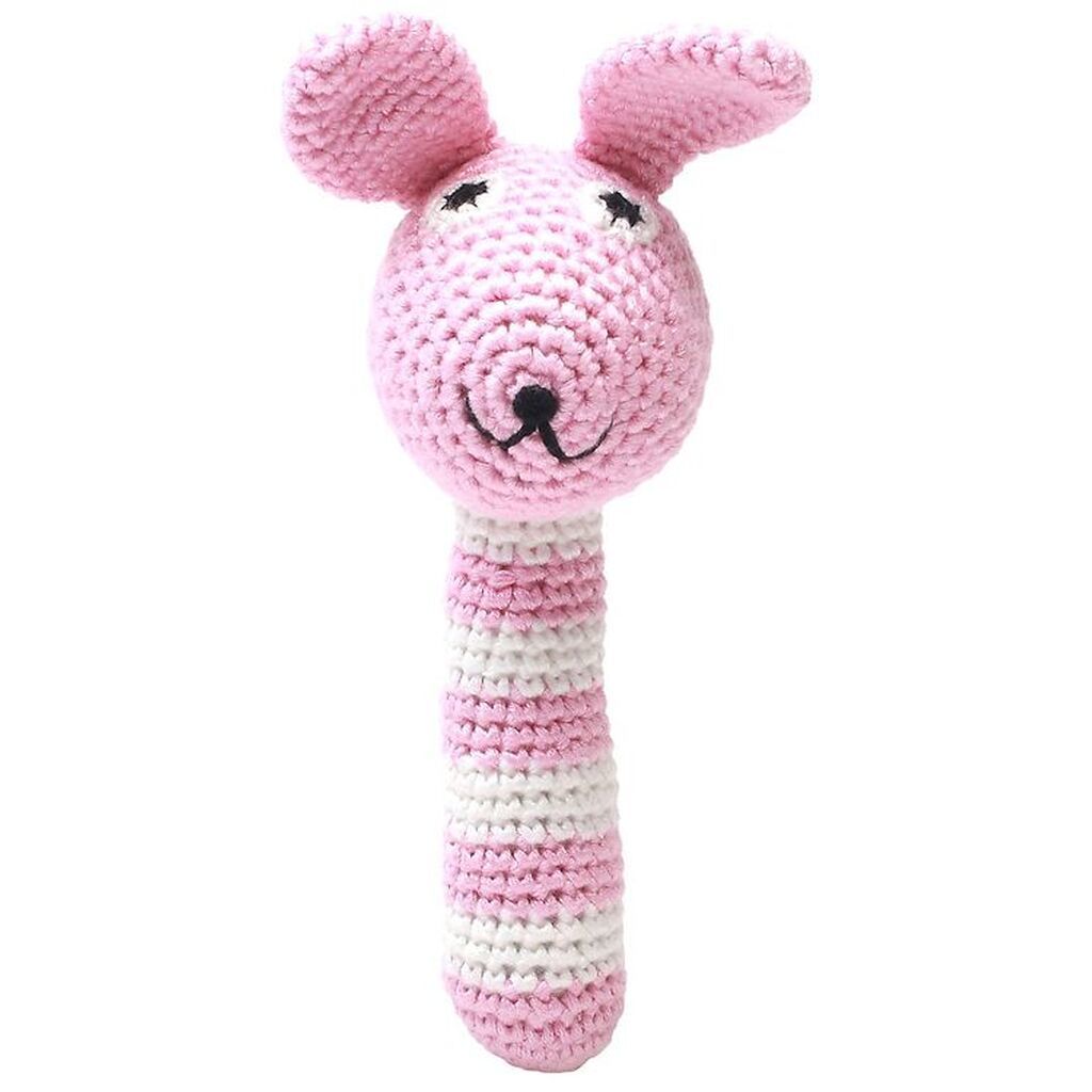 NatureZoo Rangle - Frk. Kanin - Lyserød/Hvid