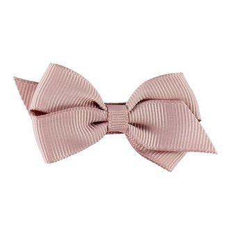 Little Wonders Hårsløjfe - Viola - 6 cm - Grosgrain - Støvet Ros