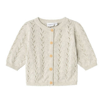 Name It Cardigan - Strik - Noos - NmfBanni - Peyote Melange