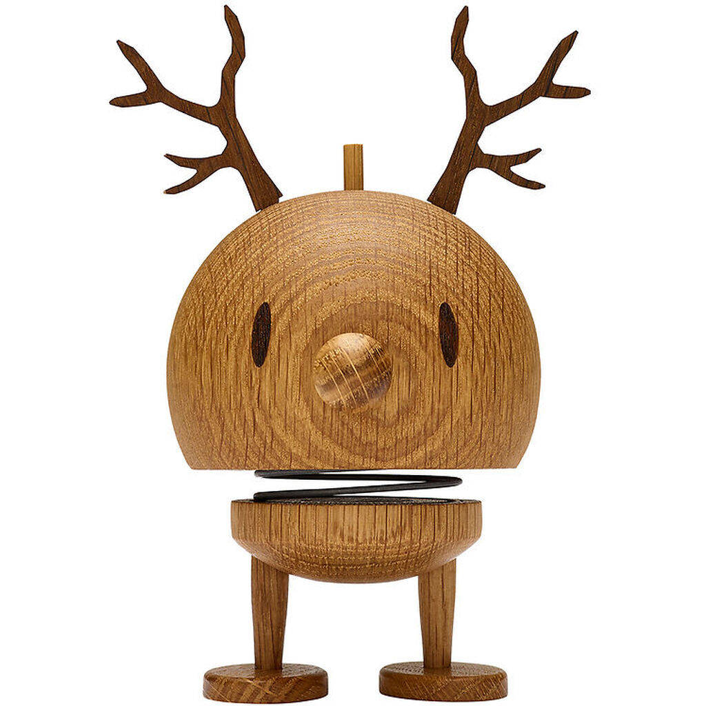 Hoptimist Reindeer Bumble - Medium - 14 cm - Oak