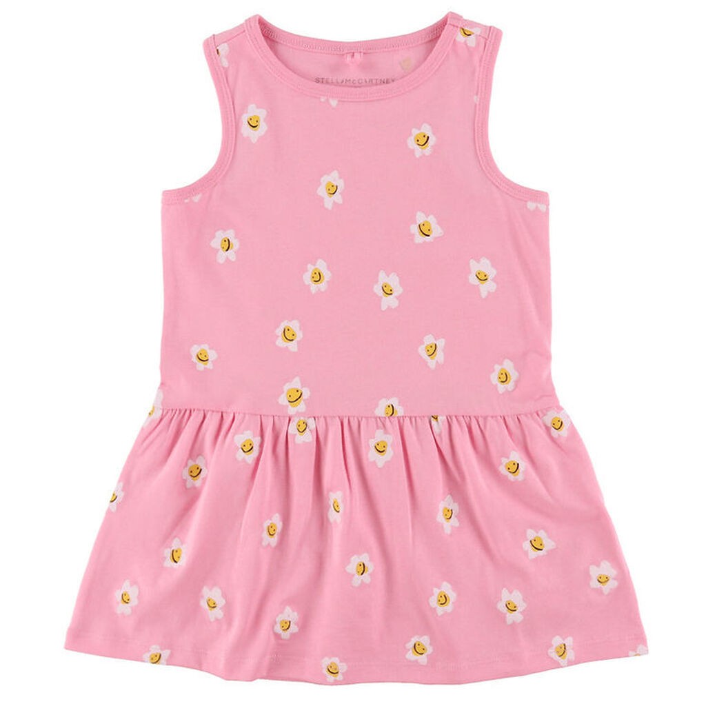 Stella McCartney Kids Kjole - Rosa/Multicolor