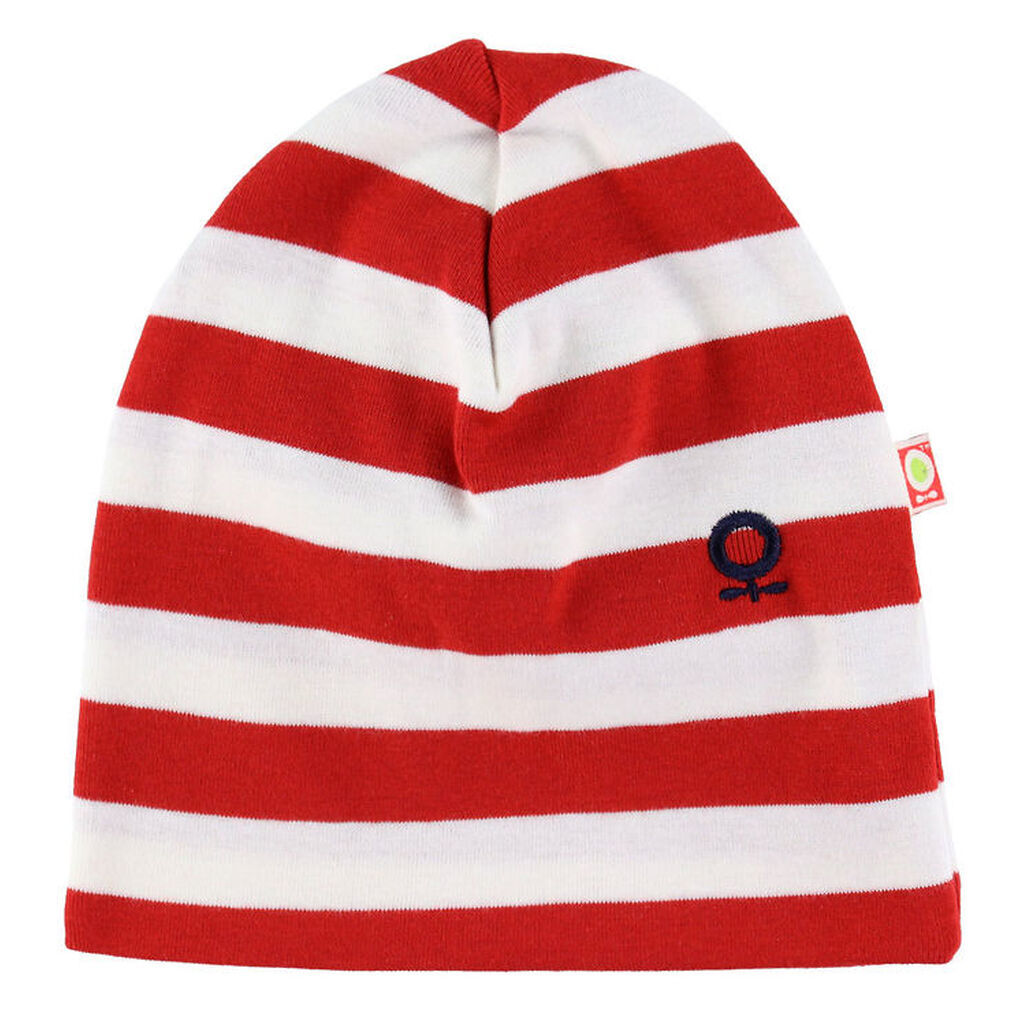 Katvig Hue - Rød/Hvid Stribet