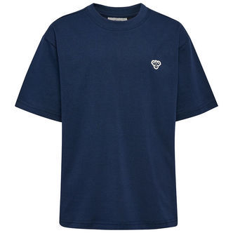 Hummel T-Shirt - hmlJR - Dress Blues