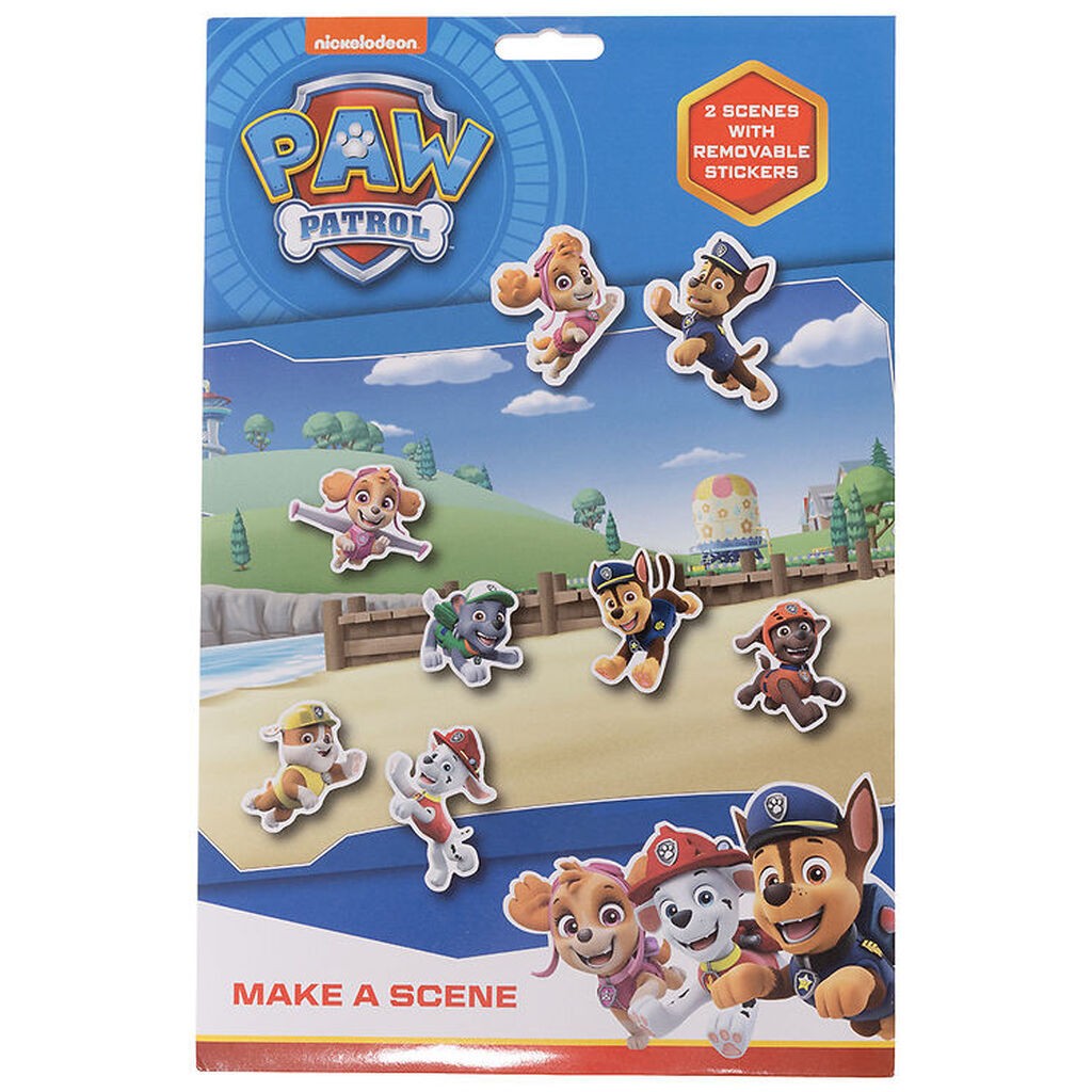 Paw Patrol Klistermærker - Make a Scene