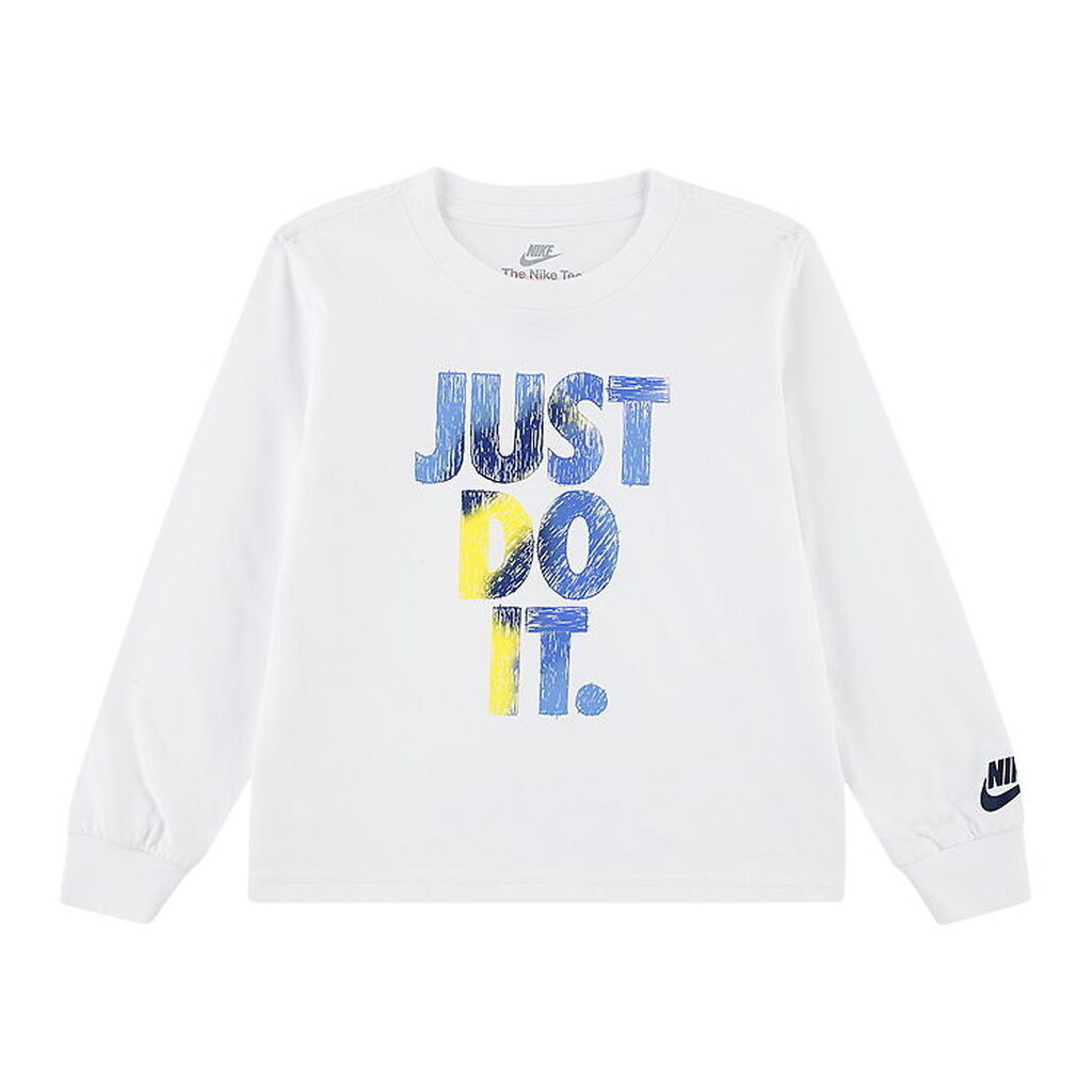 Nike Bluse - Hvid m. Print