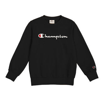 Champion Sweatshirt - Crewneck - Sort m. Logo