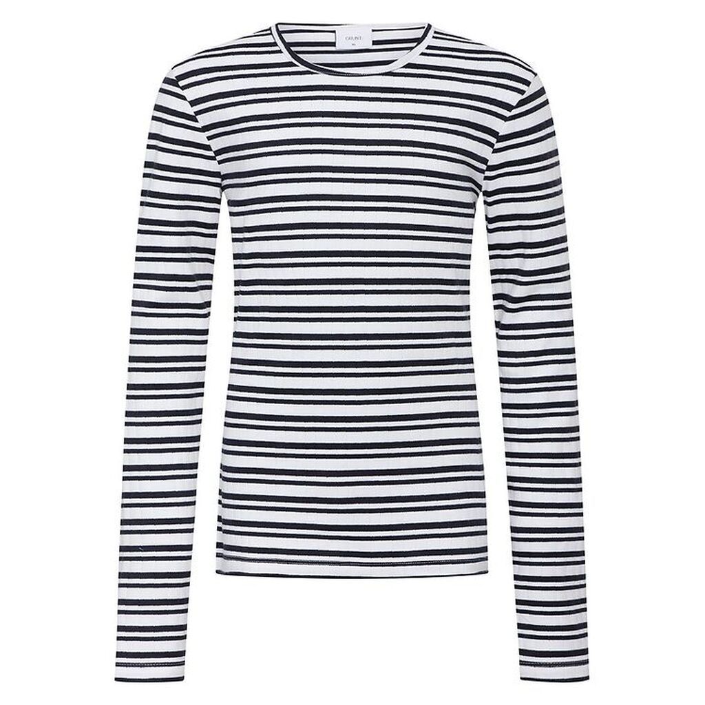 Grunt Bluse - Dopim - Navy Stripe