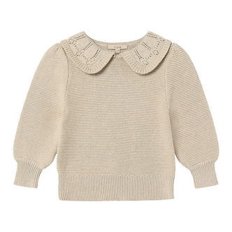 Fliink Bluse - Strik - Julie - Sandshell