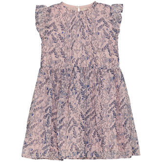 Creamie Kjole - Flower Dobby - Lotus