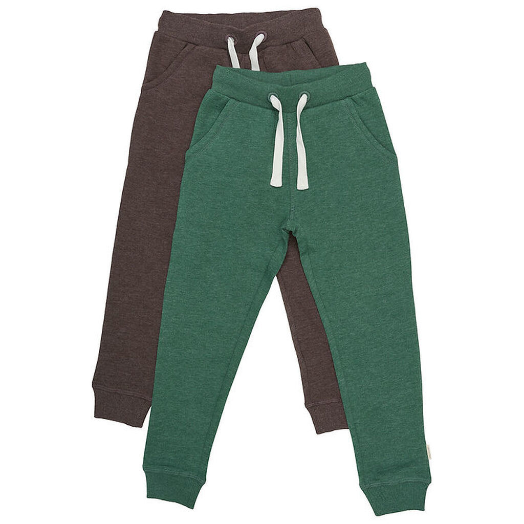 Minymo Sweatpants - 2-pak - Hunter Green