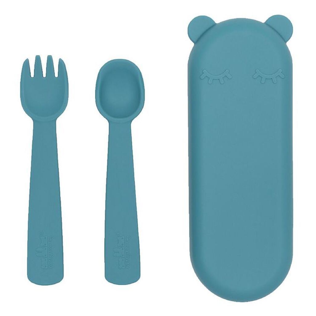 We Might Be Tiny Bestiksæt - Silikone - Blue Dusk