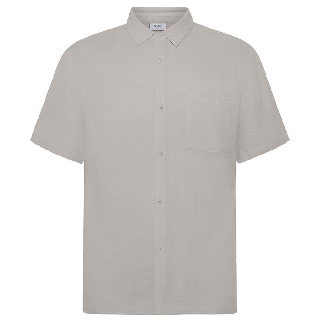 Grunt Skjorte - Musselin - GrOla - Kit