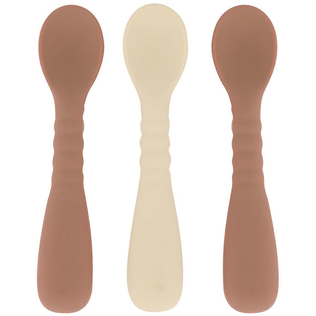 Mikk-Line Skeer - 3-pak - Silikone - Brown Sugar/White Swan