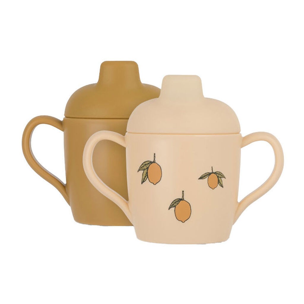 Konges Sløjd Kopper m. Tud - 2-pak - Lemon