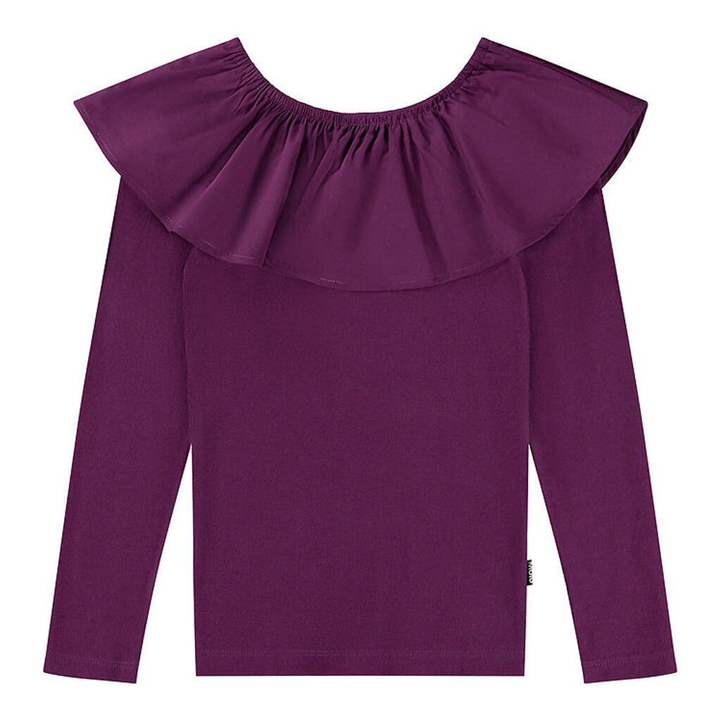 Molo Bluse - Renate - Purple Shadow