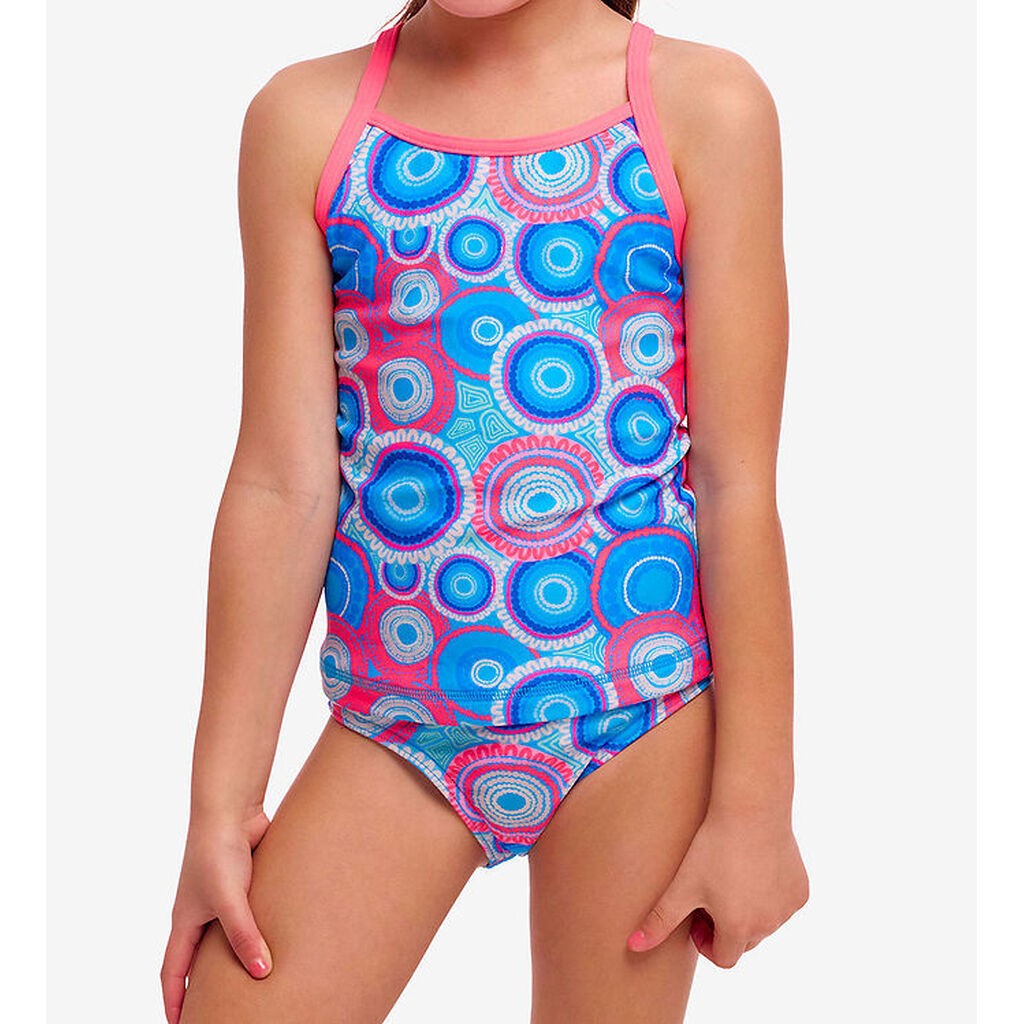 Funkita Bikini - Swim Steady - UV50+ -Bundjalung Blue