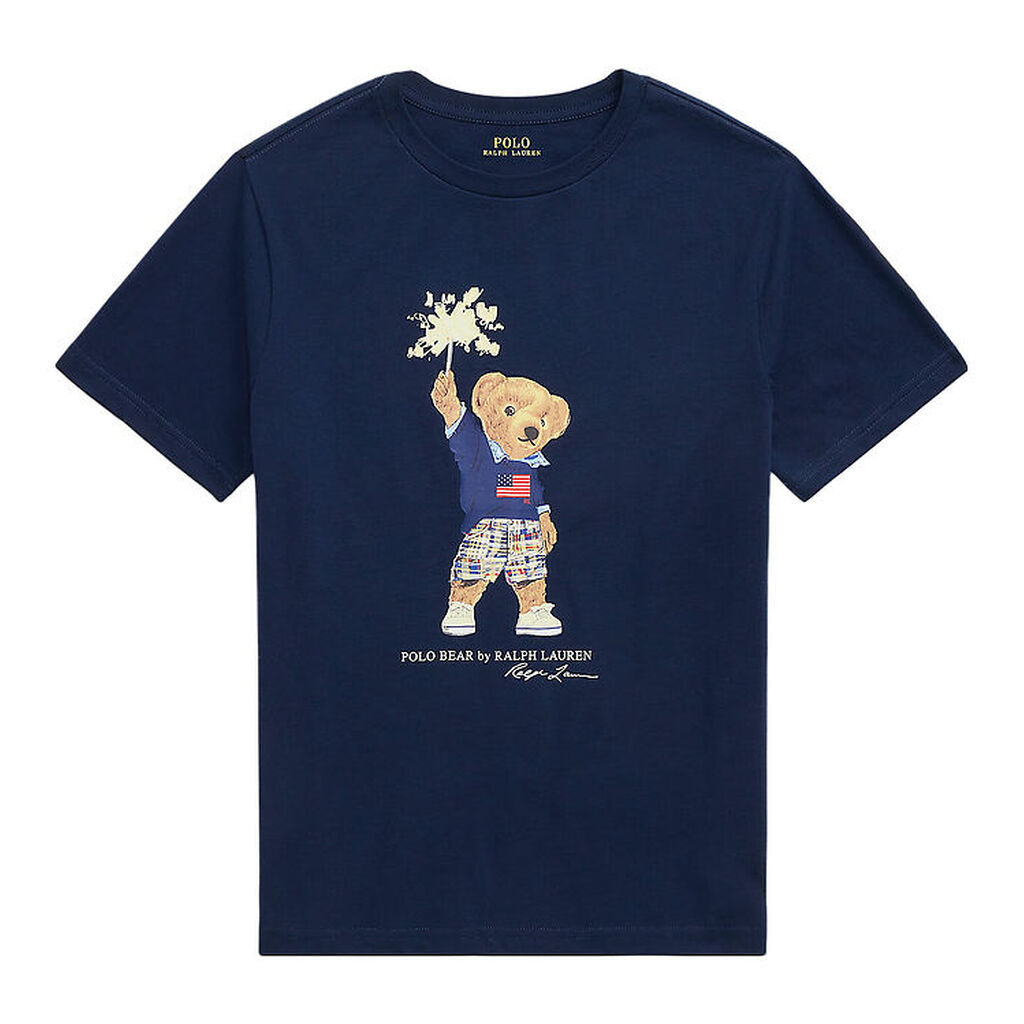 Polo Ralph Lauren T-shirt - Navy m. Bamse
