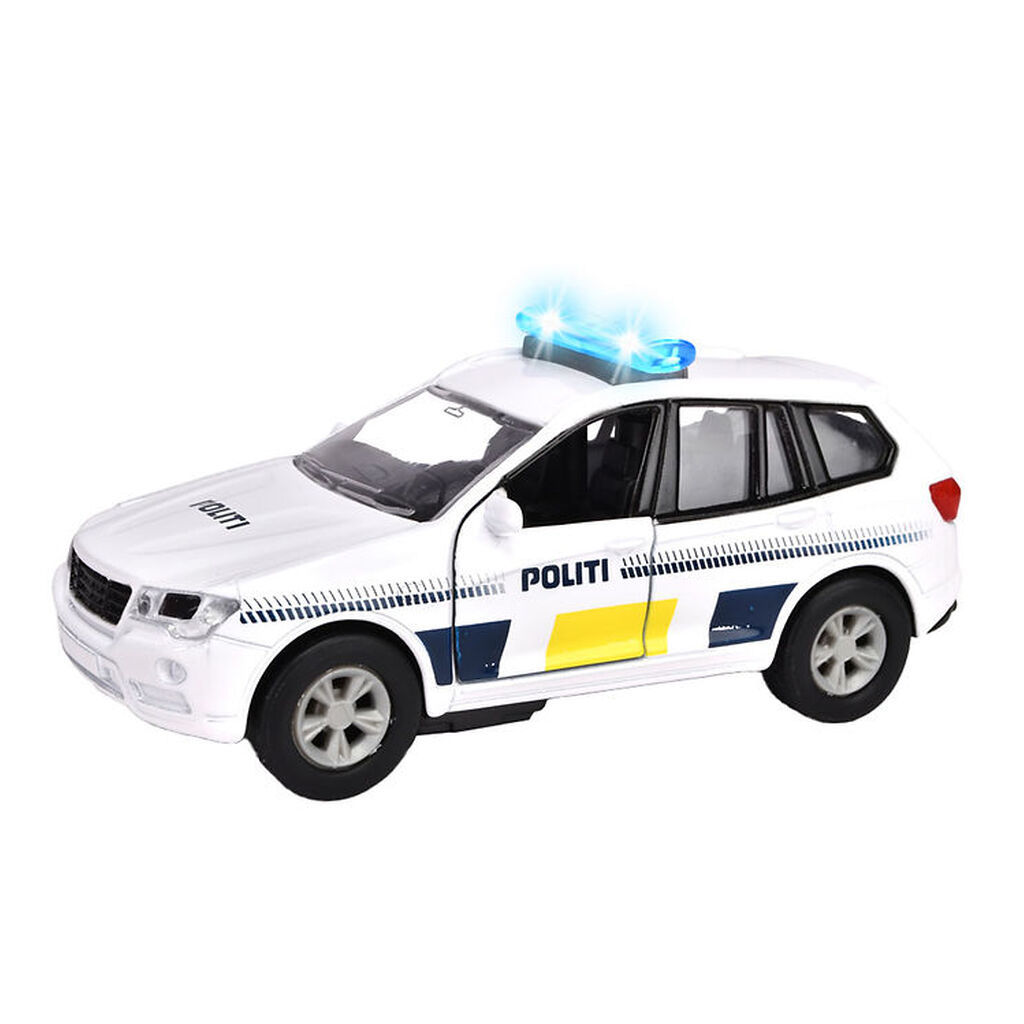 Dickie Toys Politibil - Safety Unit - Lys/Lyd
