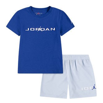 Jordan Shortssæt - Shorts/T-shirt - Hydrogen Blue