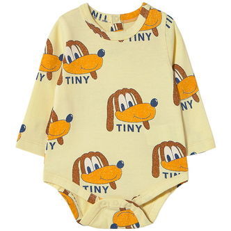 Tiny Cottons Body l/æ - Dogs - Dusty Yellow