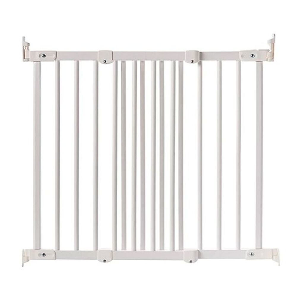 BabyDan Sikkerhedsgitter - Træ - Flexifit - Hvid