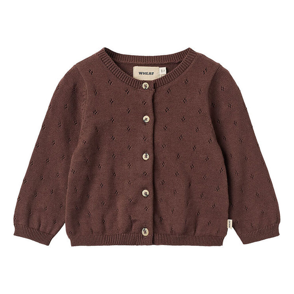 Wheat Cardigan - Strik - Maia - Eggplant