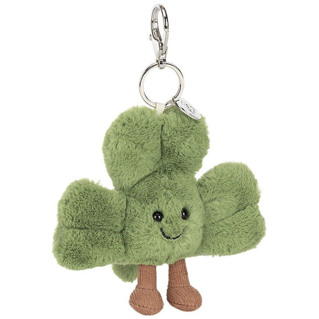 Jellycat Nøglering - 16x12 cm - Amuseables Siofra Shamrock