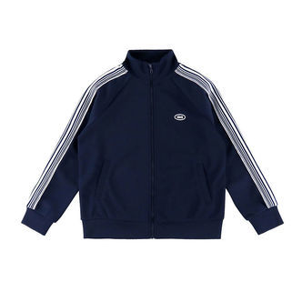 Grunt Cardigan - GrCarlos - Navy m. Hvid