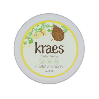 Kraes Baby Balm - Havre & Kokos - 300 ml