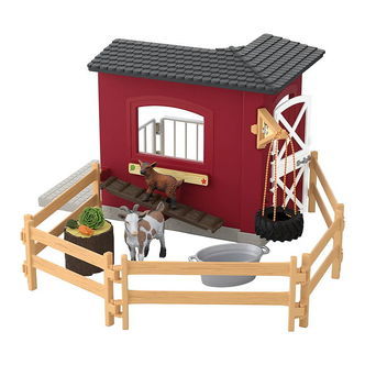 Schleich Farm World - Goat Stable - 42726