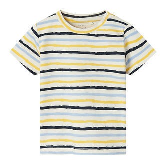 Name It T-shirt - NbmVroels - Jet Stream m. Striber