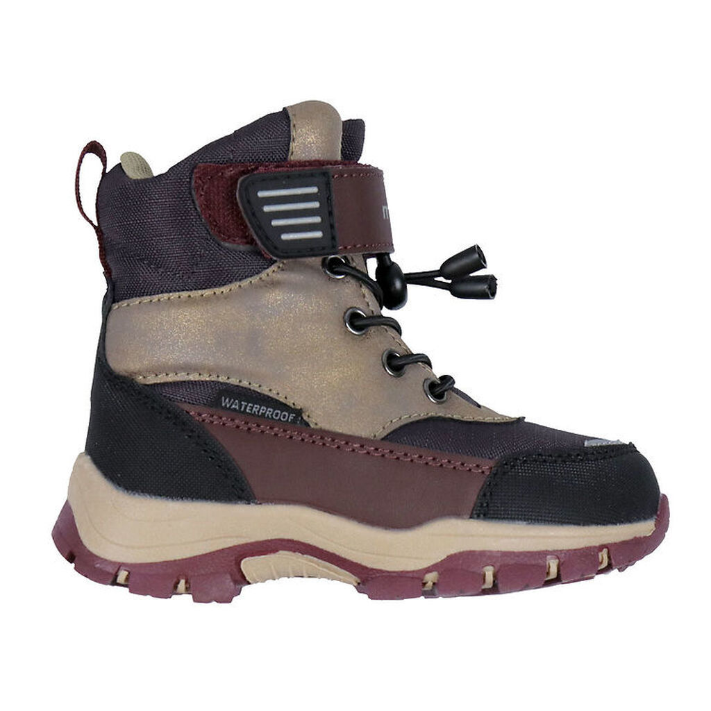 Mikk-Line Vinterstøvler - Tex Velcro - Raisin