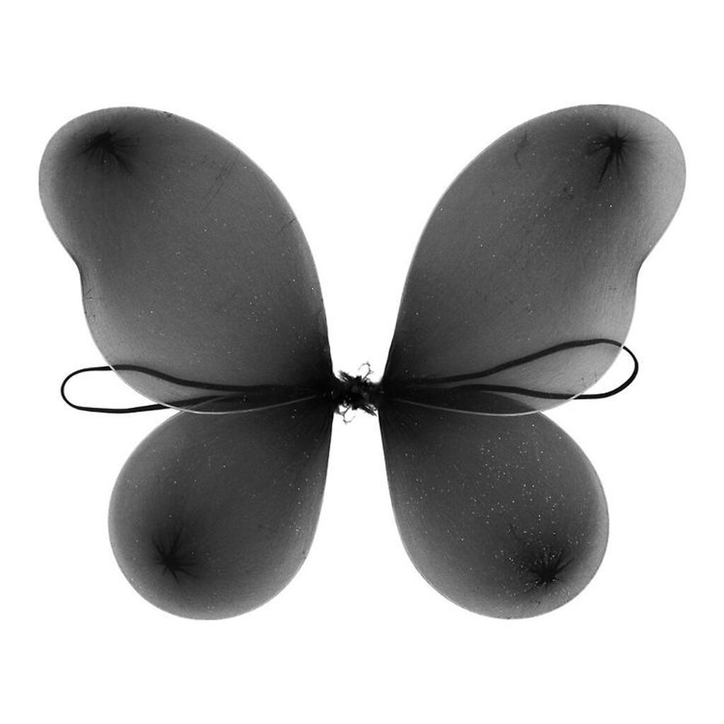 Molly & Rose Udklædning - Fevinger - Sort Glitter