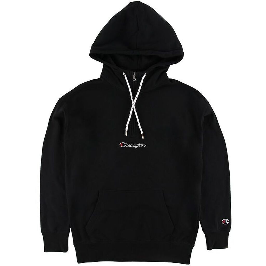 Champion Fashion Hættetrøje m. Lynlås - Sort