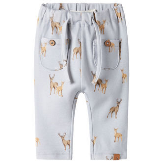 Lil' Atelier Bukser - NbmLayo - Gray Dawn/ Deer