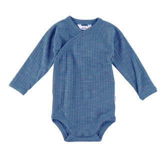 Joha Slå-om Body l/æ - Uld - Denim Blå